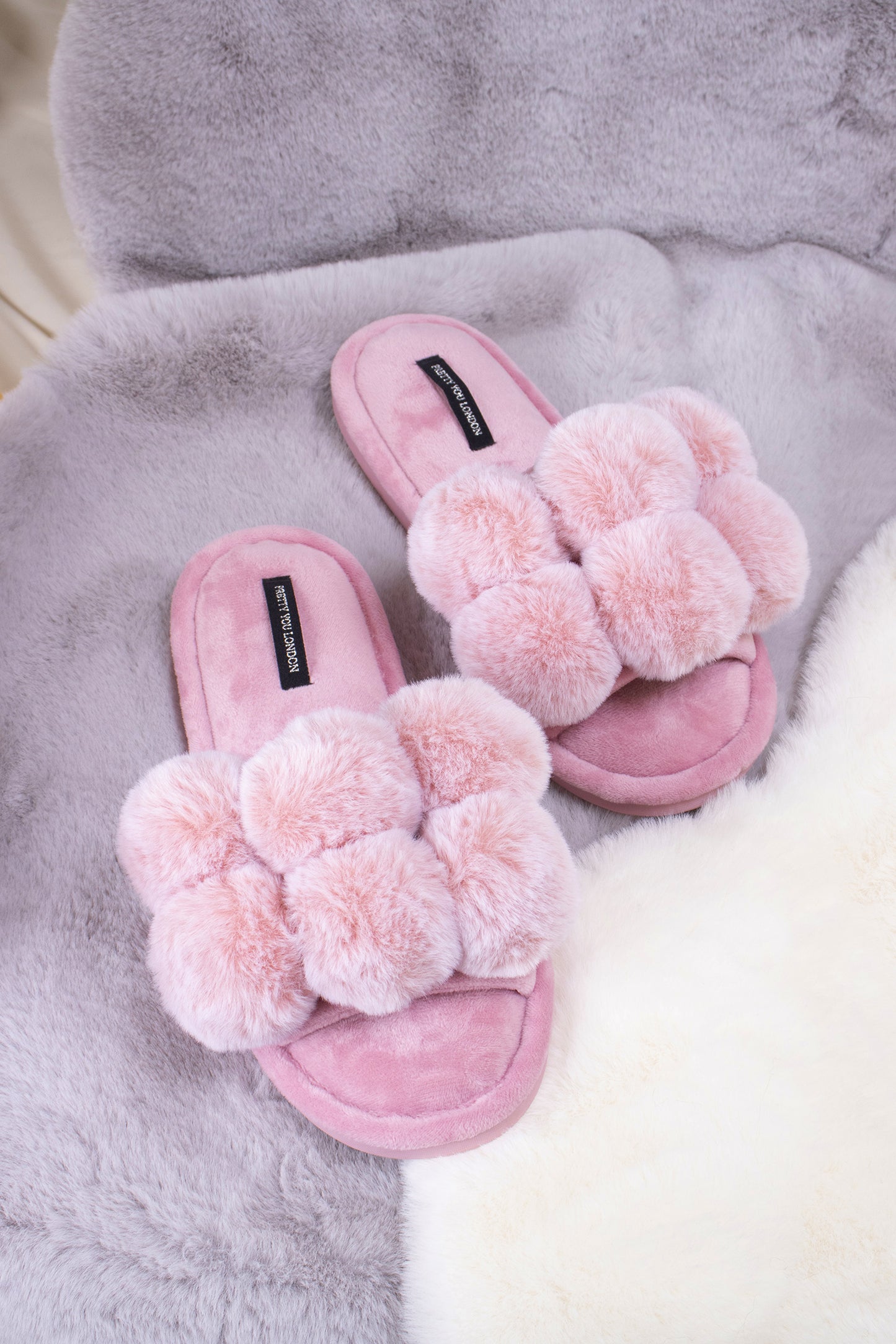 Cute Animal Plush Slipper For Women Girls Fluffy Winter Warm Furry Slippers  Woman Cartoon Milk Cow Home Cotton Shoes White | Fruugo UK