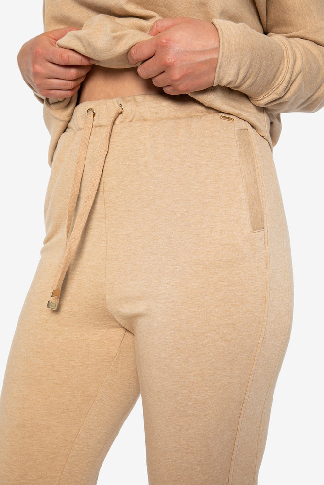 
                  
                    Women's Juno Loungewear Track Jog Pants Trousers in Camel from Pretty You London
                  
                